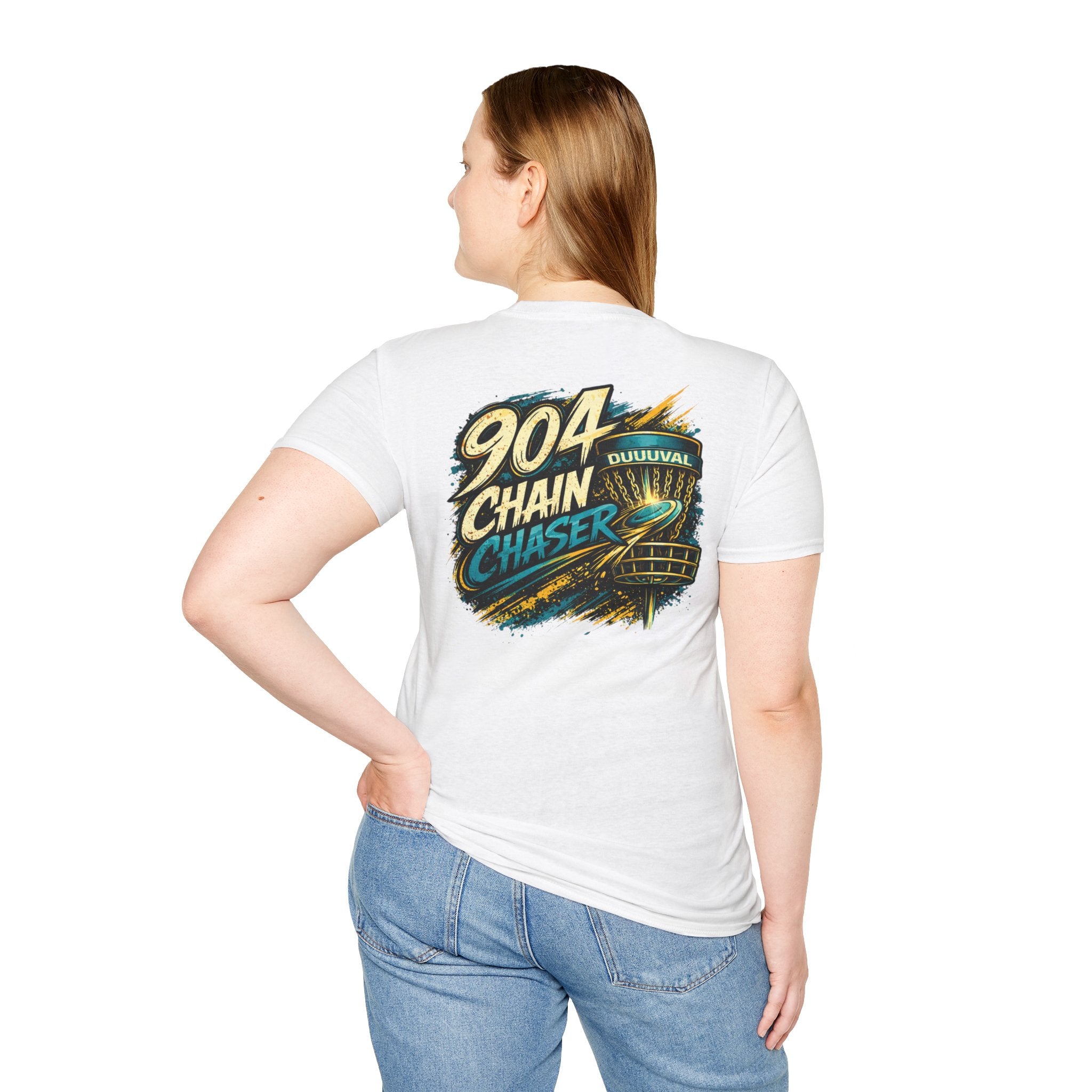904 Chain Chaser Tee – Duuuval Disc Golf Shirt | Built for Players Who Run It