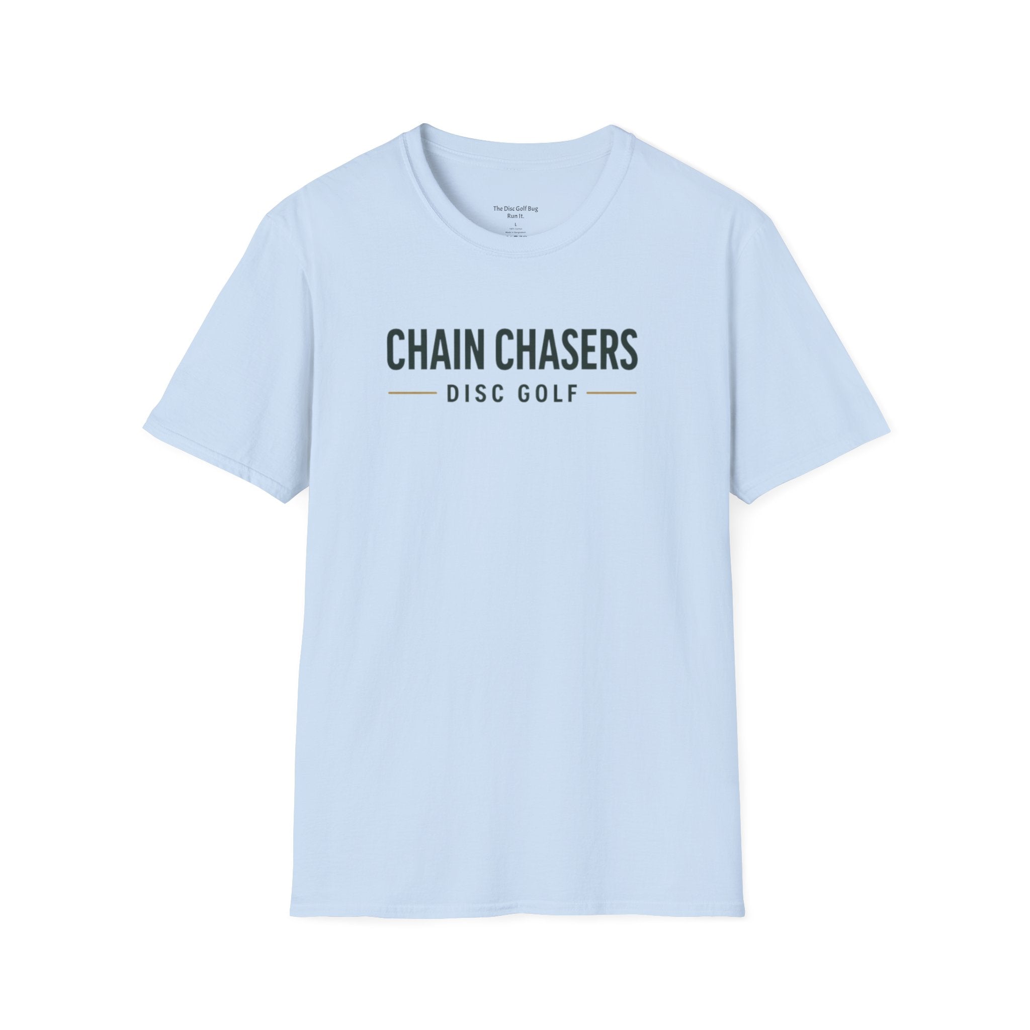Chain Chasers Disc Golf Shirt – Minimal Chest Logo Tee