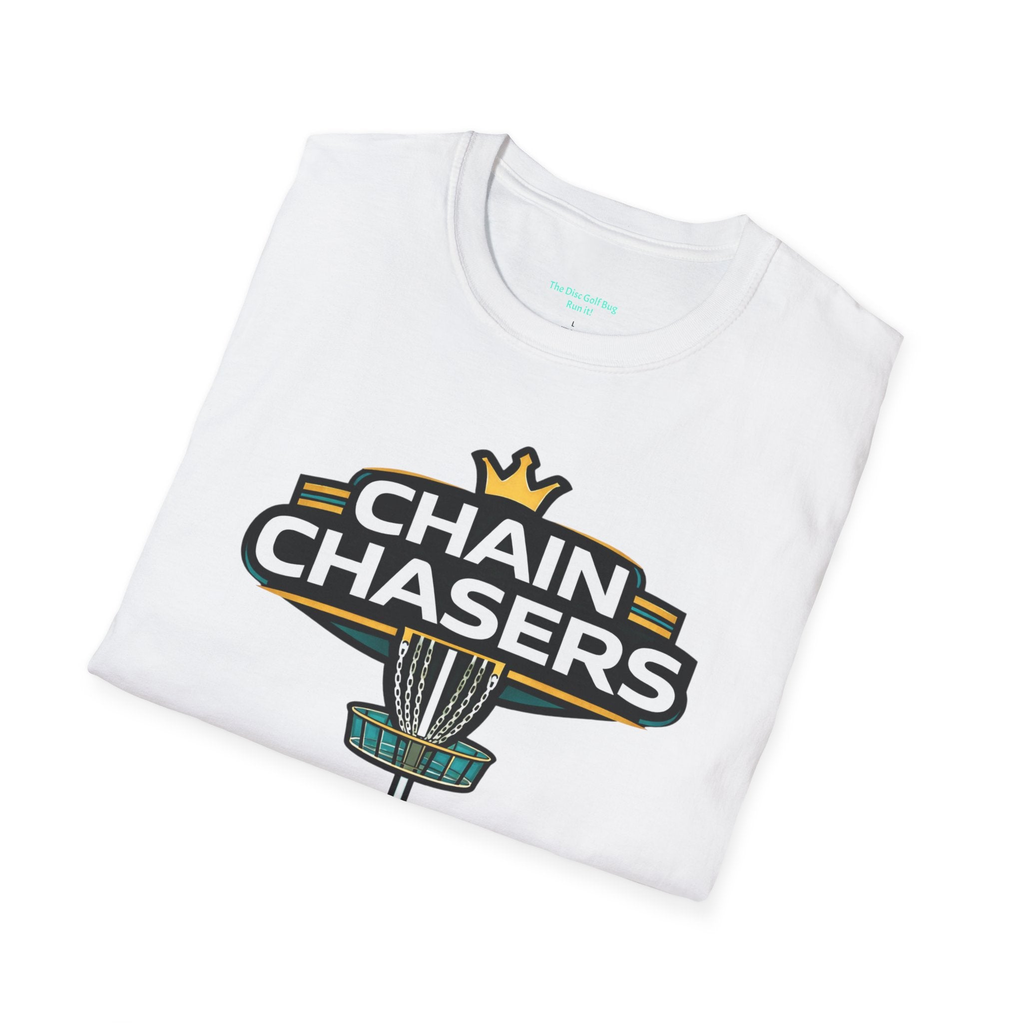 Chain Chasers Disc Golf T-Shirt — Vintage Crown Disc Golf Graphic Tee