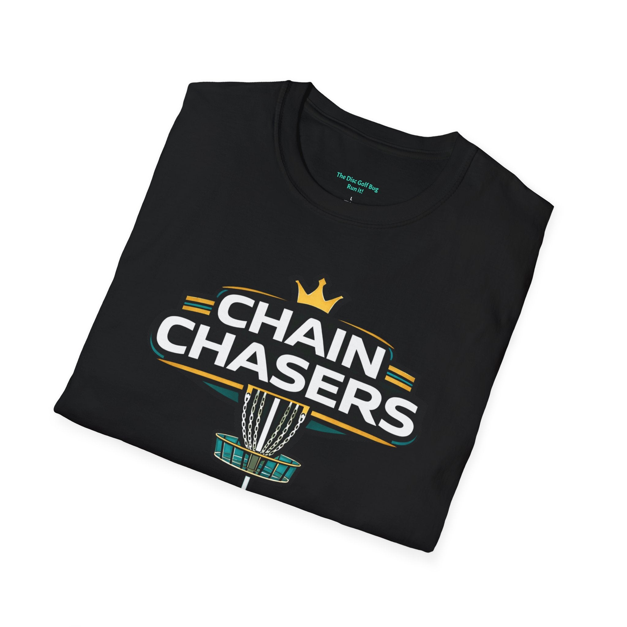 Chain Chasers Disc Golf T-Shirt — Vintage Crown Disc Golf Graphic Tee