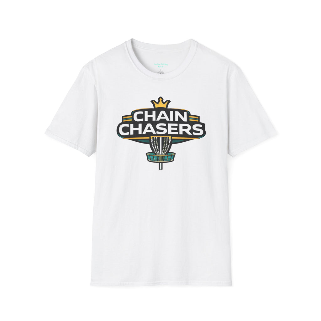 Chain Chasers Disc Golf T-Shirt — Vintage Crown Disc Golf Graphic Tee
