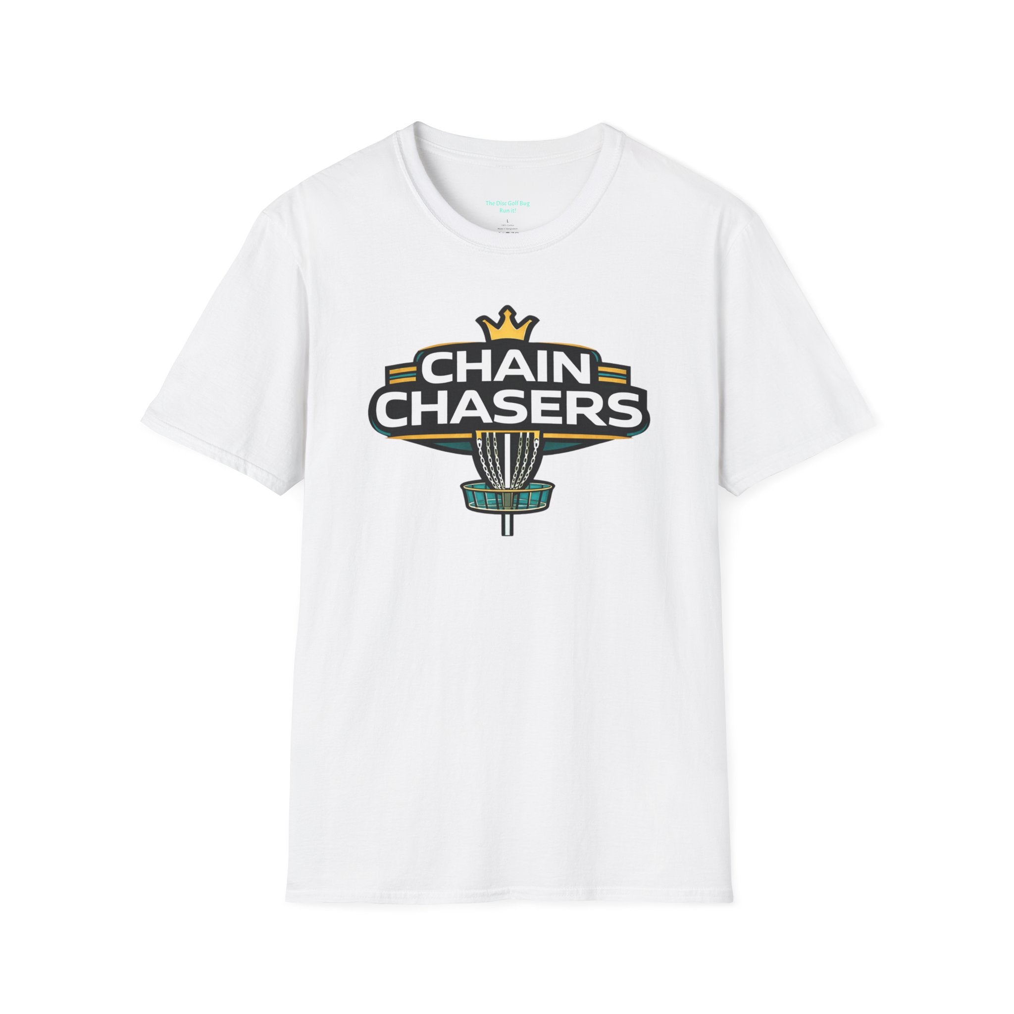 Chain Chasers Disc Golf T-Shirt — Vintage Crown Disc Golf Graphic Tee