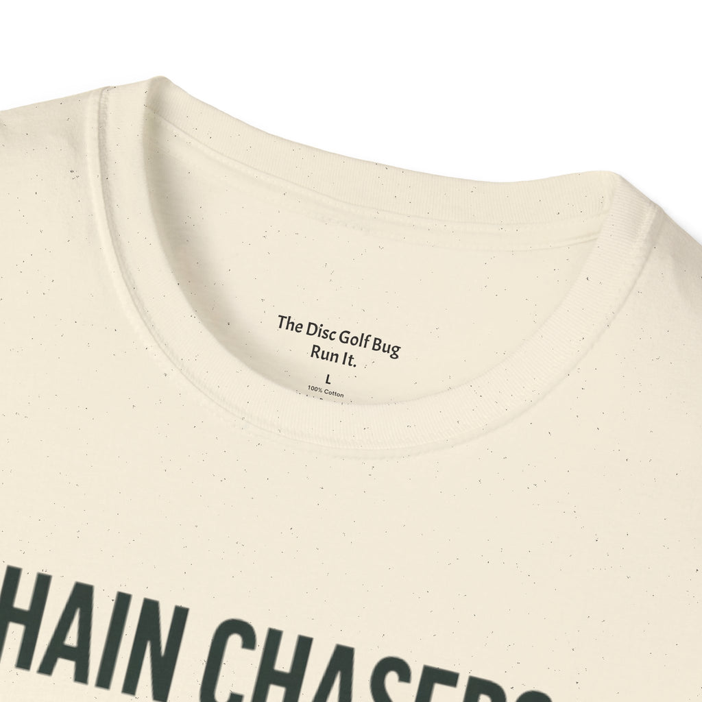 Chain Chasers Disc Golf Shirt – Minimal Chest Logo Tee