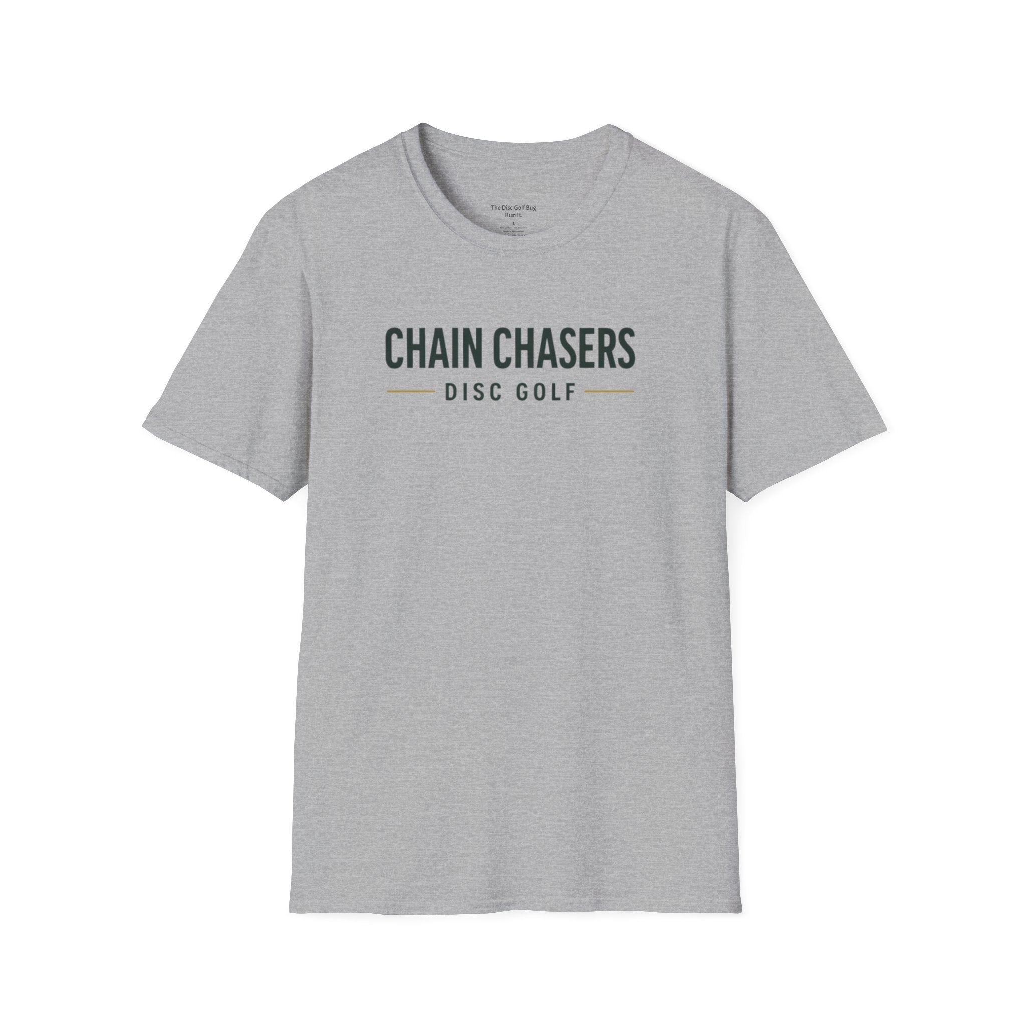 Chain Chasers Disc Golf Shirt – Minimal Chest Logo Tee