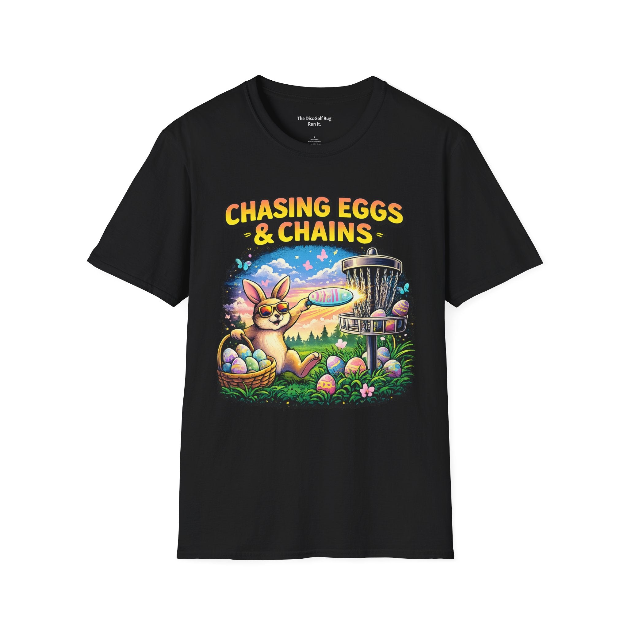 Chasing Eggs & Chains Tee