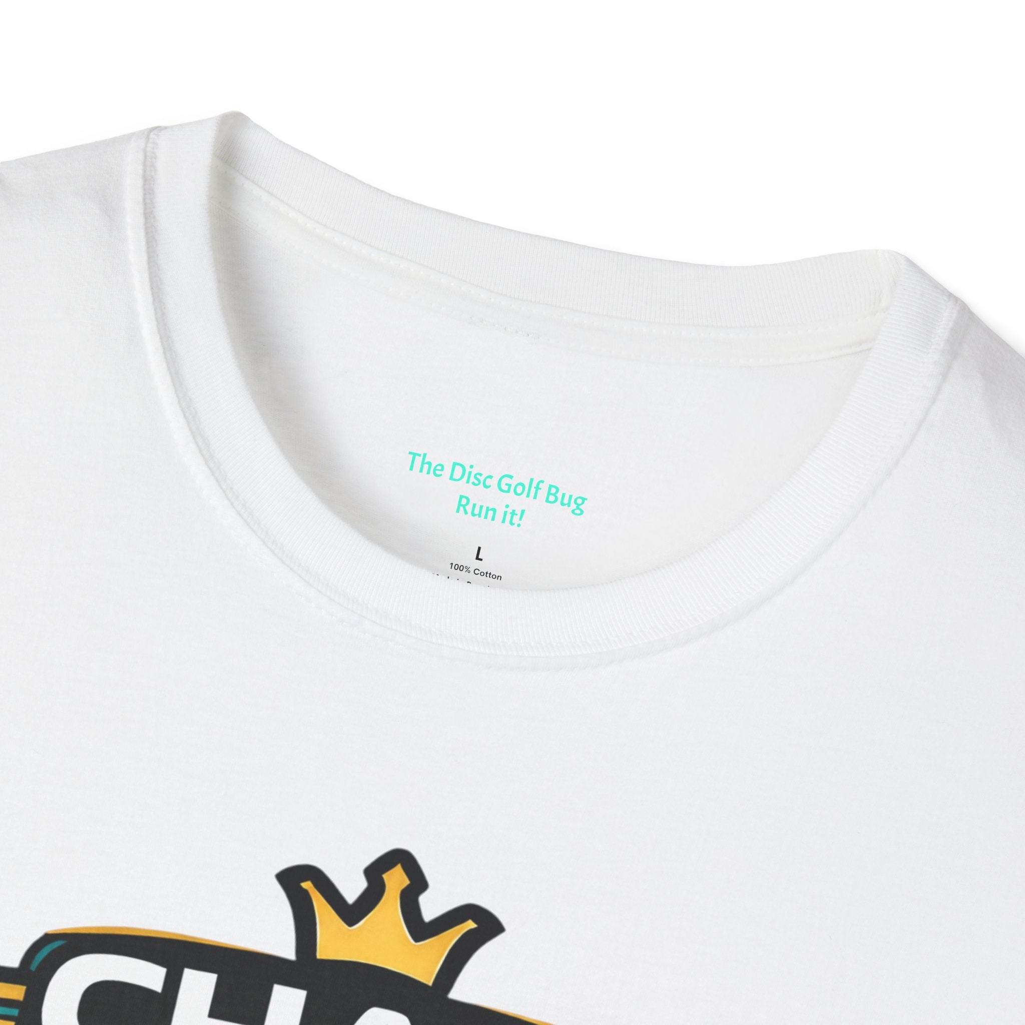 Chain Chasers Disc Golf T-Shirt — Vintage Crown Disc Golf Graphic Tee