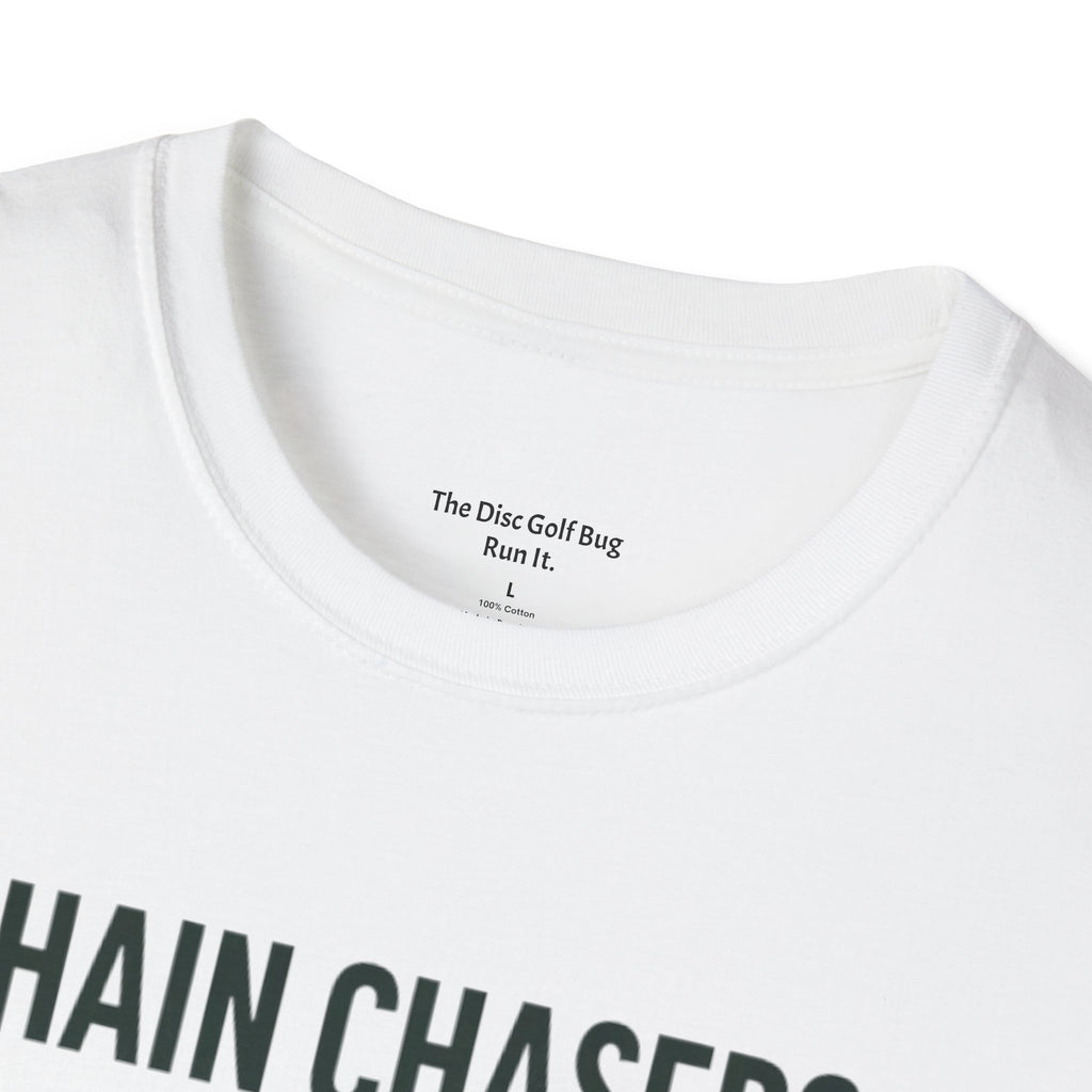 Chain Chasers Disc Golf Shirt – Minimal Chest Logo Tee