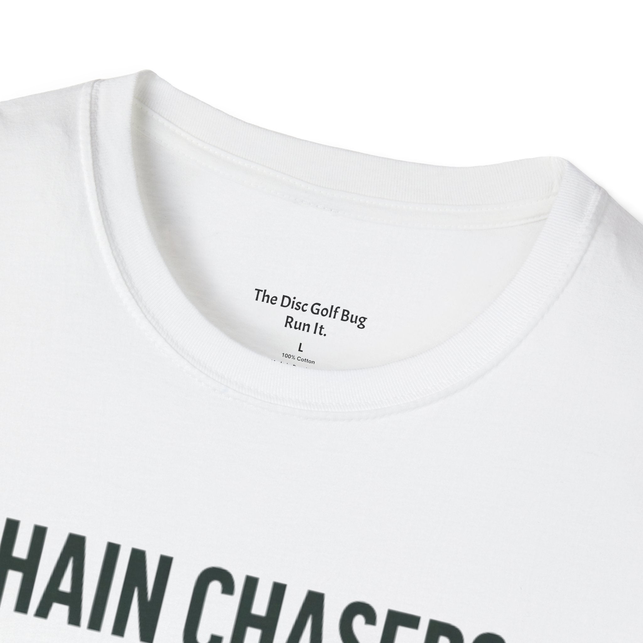 Chain Chasers Disc Golf Shirt – Minimal Chest Logo Tee