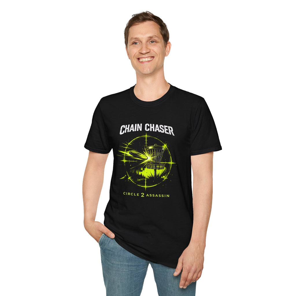 Chain Chaser Circle 2 Assassin Disc Golf Shirt | Funny Disc Golf Tee