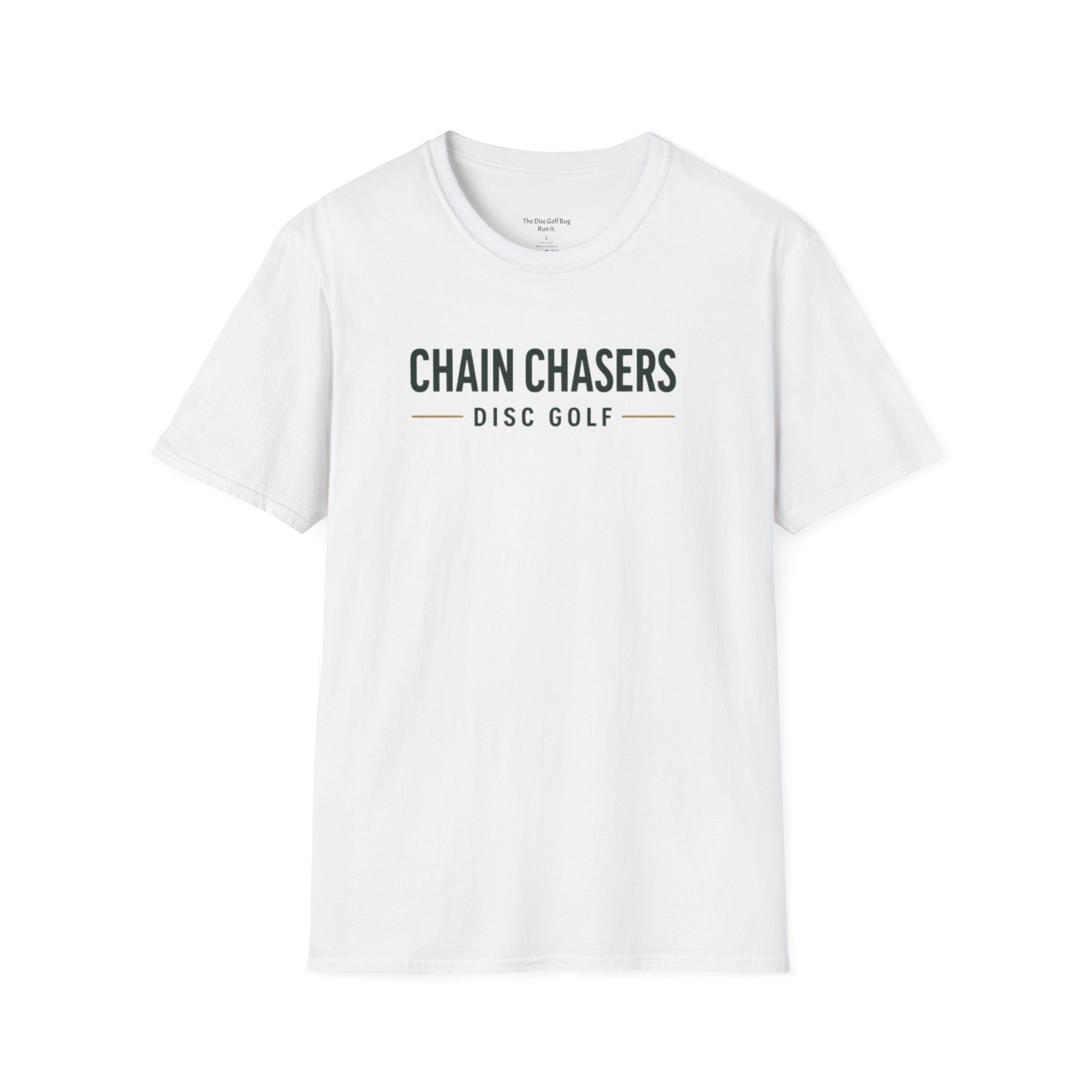 Chain Chasers Disc Golf Shirt – Minimal Chest Logo Tee
