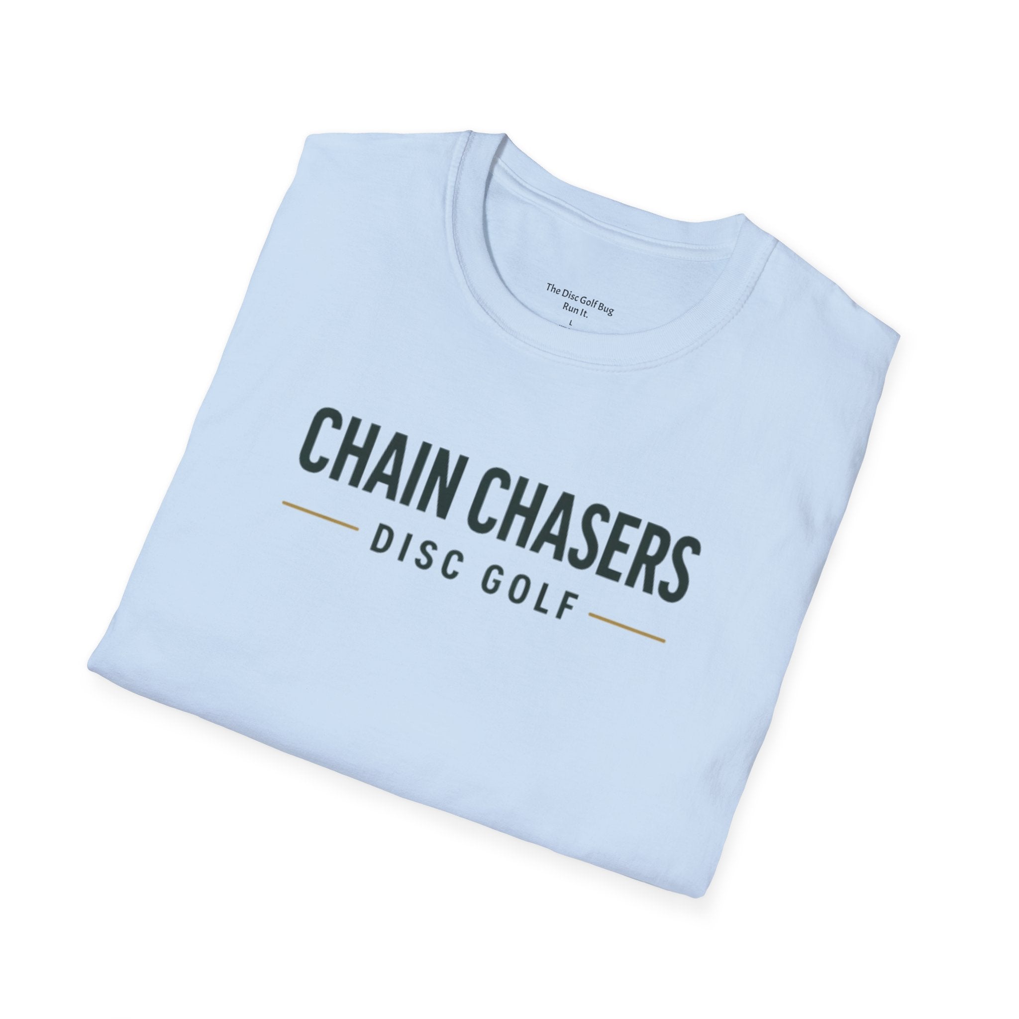Chain Chasers Disc Golf Shirt – Minimal Chest Logo Tee