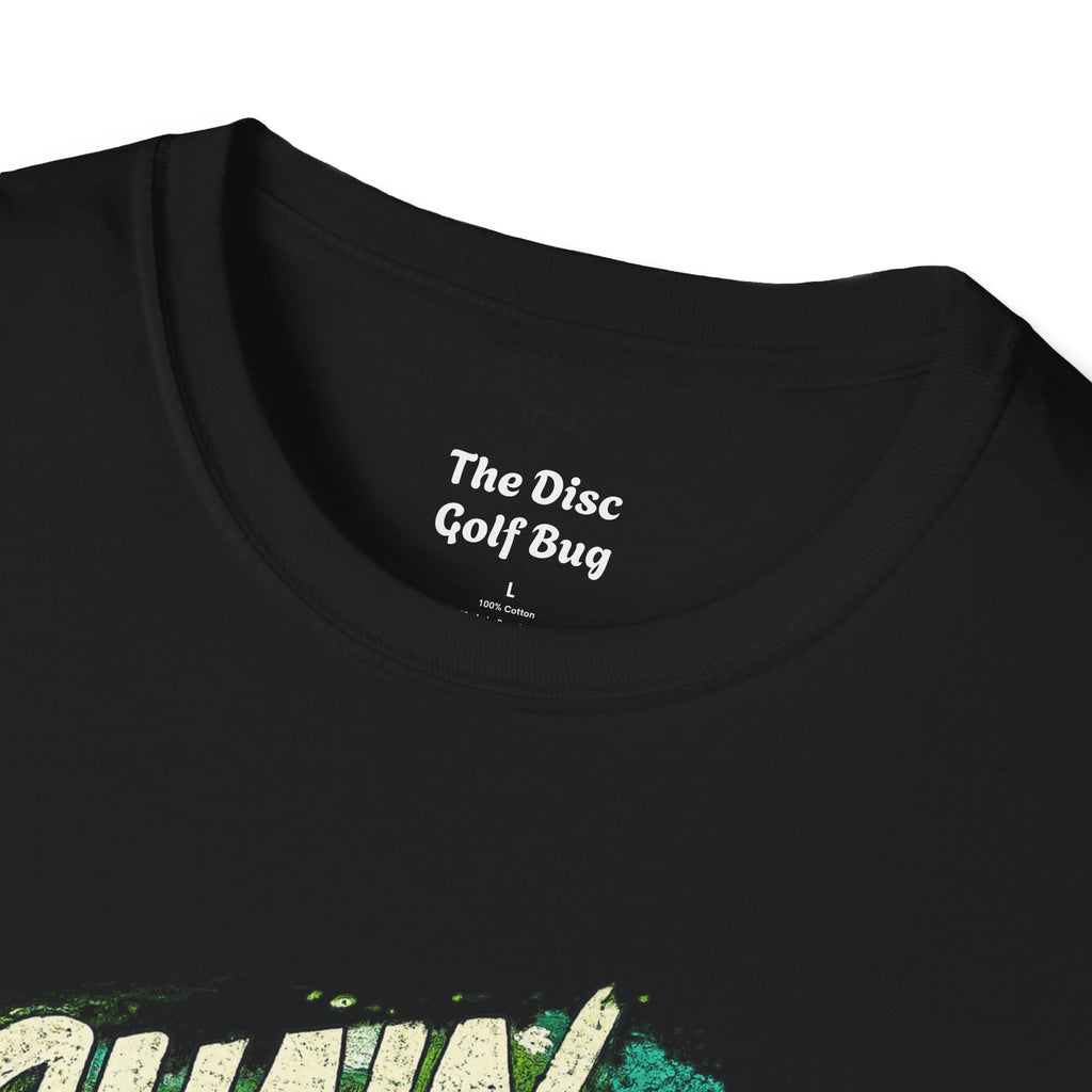 Chain Chaser Disc Golf T-Shirt – Green Edition | Bold Basket Graphic Tee