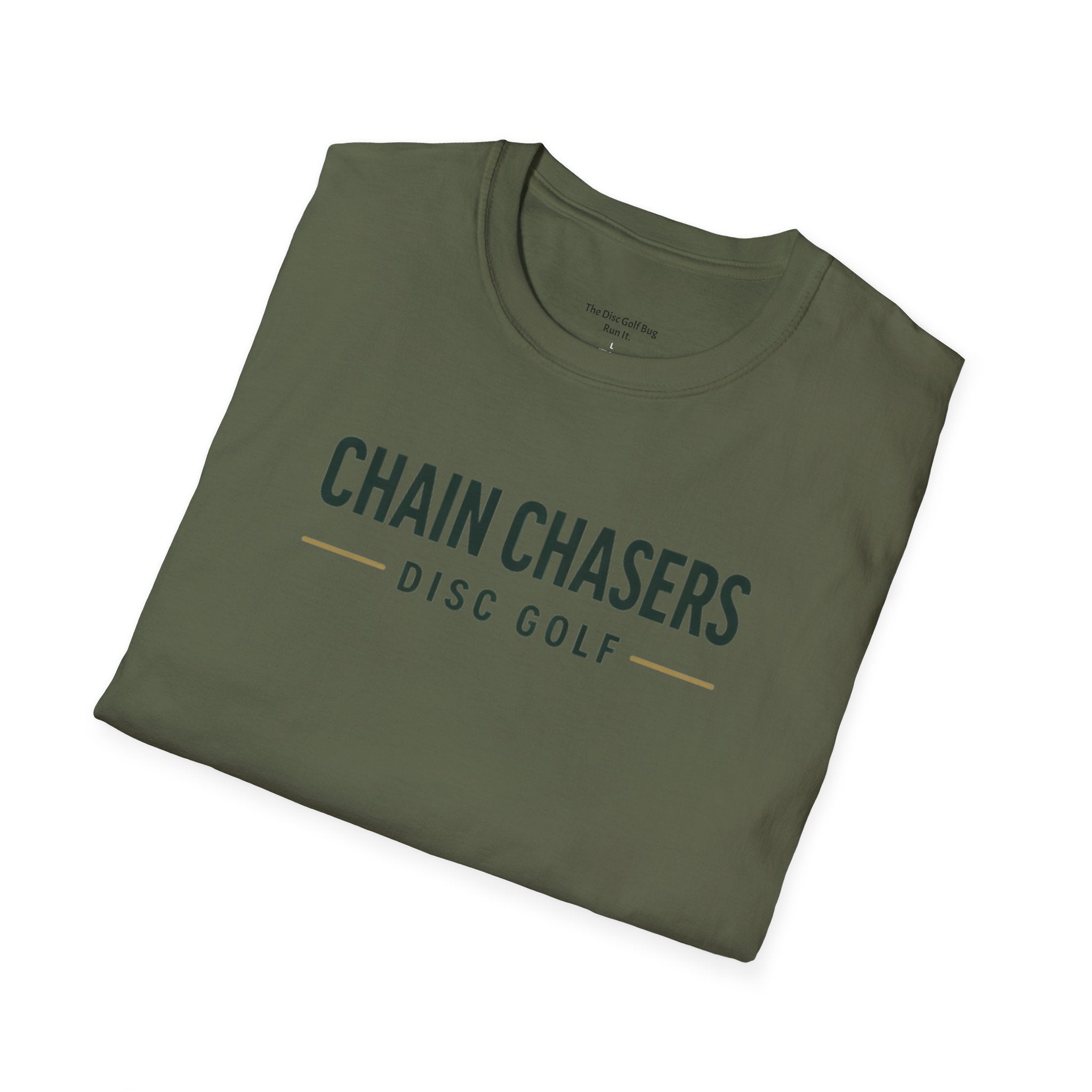 Chain Chasers Disc Golf Shirt – Minimal Chest Logo Tee