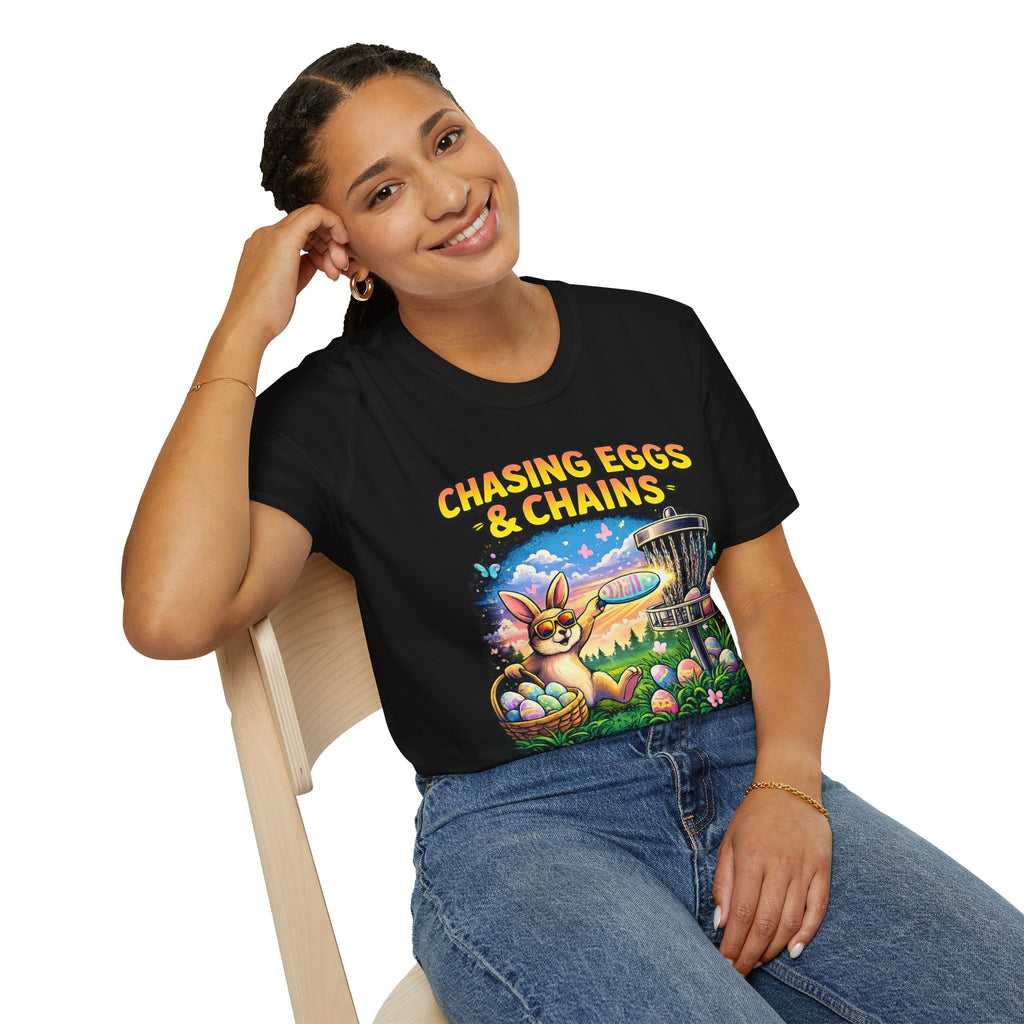 Chasing Eggs & Chains Tee