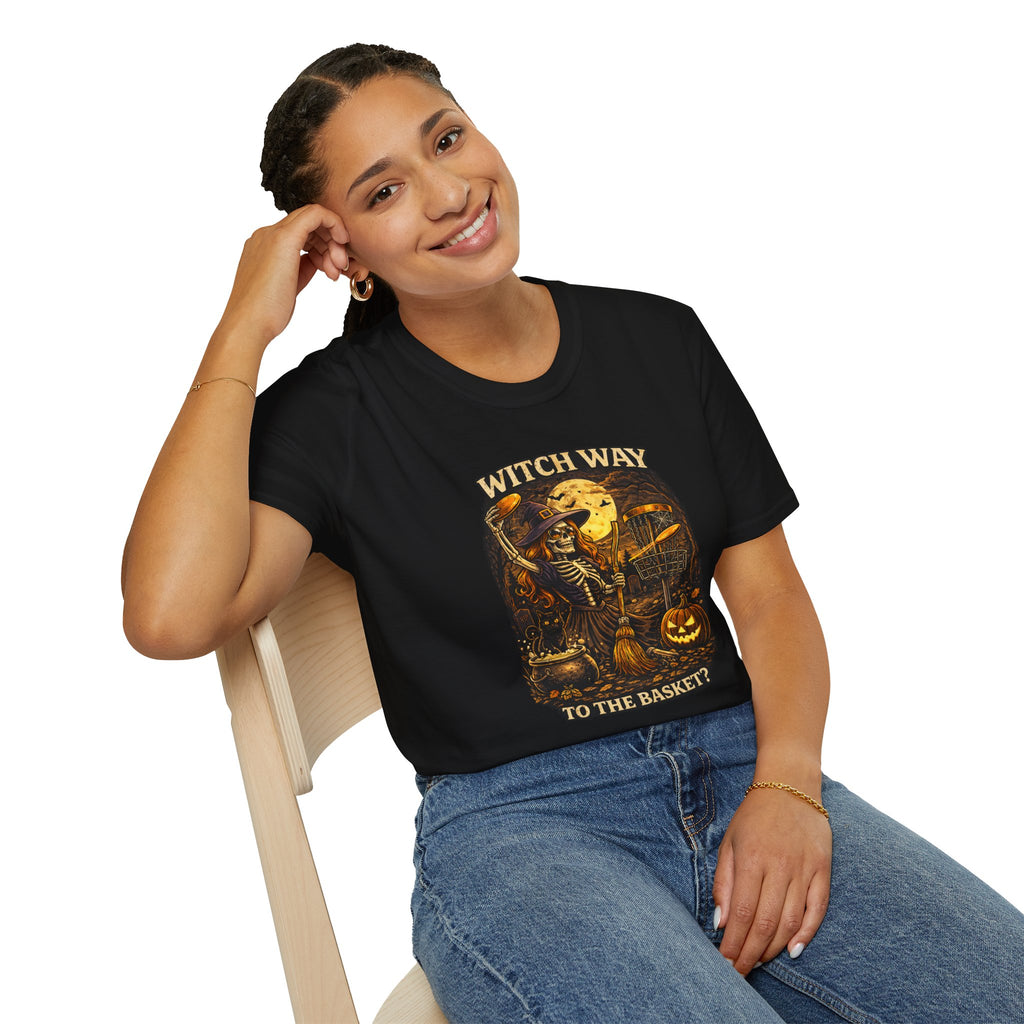 Witch Way to the Basket? Disc Golf Halloween Tee