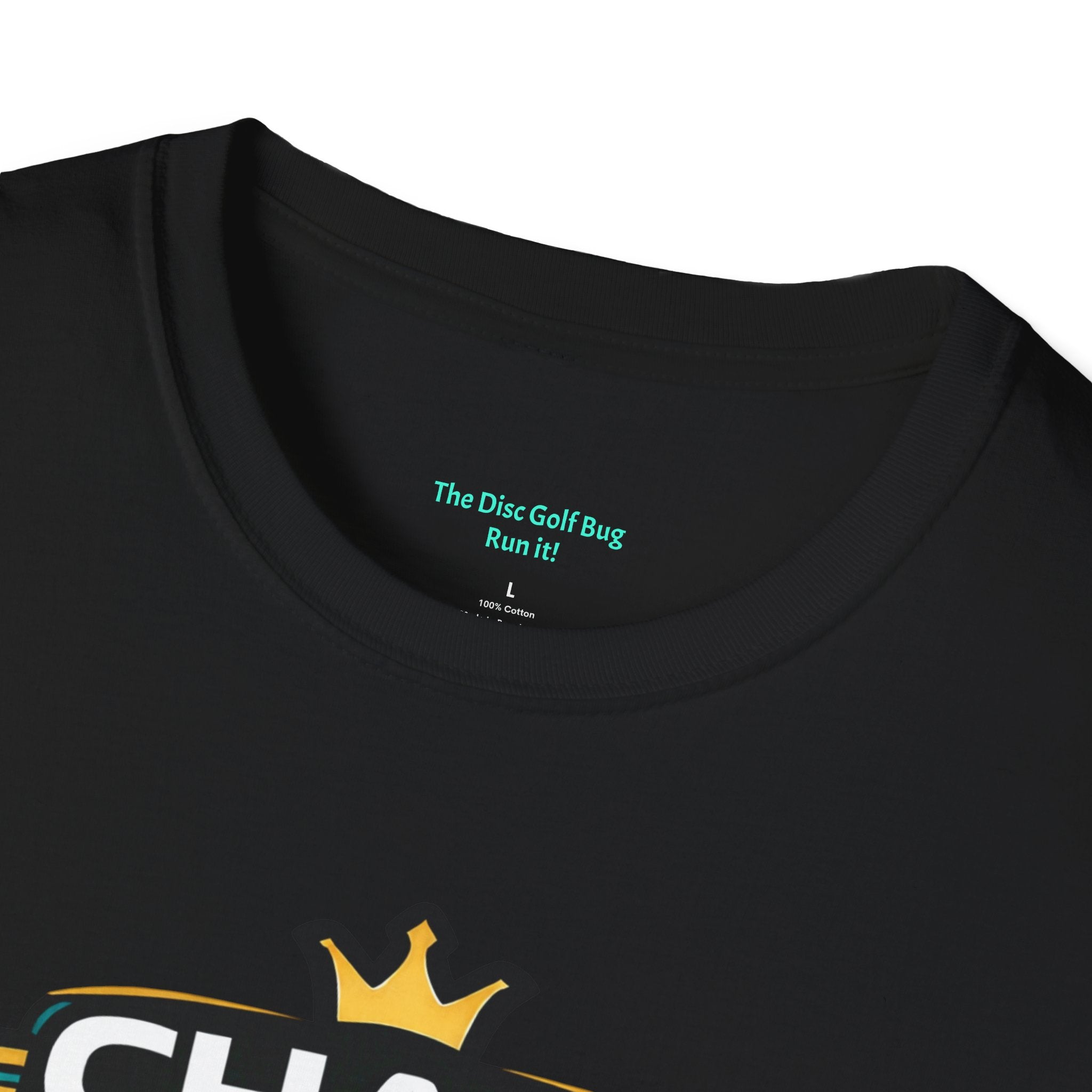 Chain Chasers Disc Golf T-Shirt — Vintage Crown Disc Golf Graphic Tee