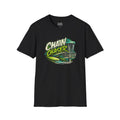 Chain Chaser Disc Golf T-Shirt – Green Edition | Bold Basket Graphic Tee