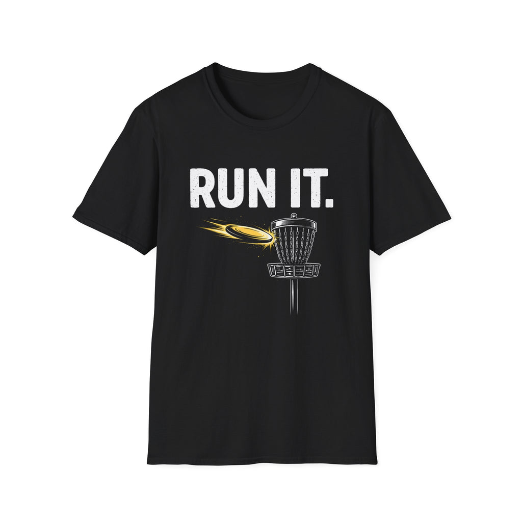 Run It Disc Golf Shirt | Disc Golf Basket Tee | Funny Disc Golfer Gift