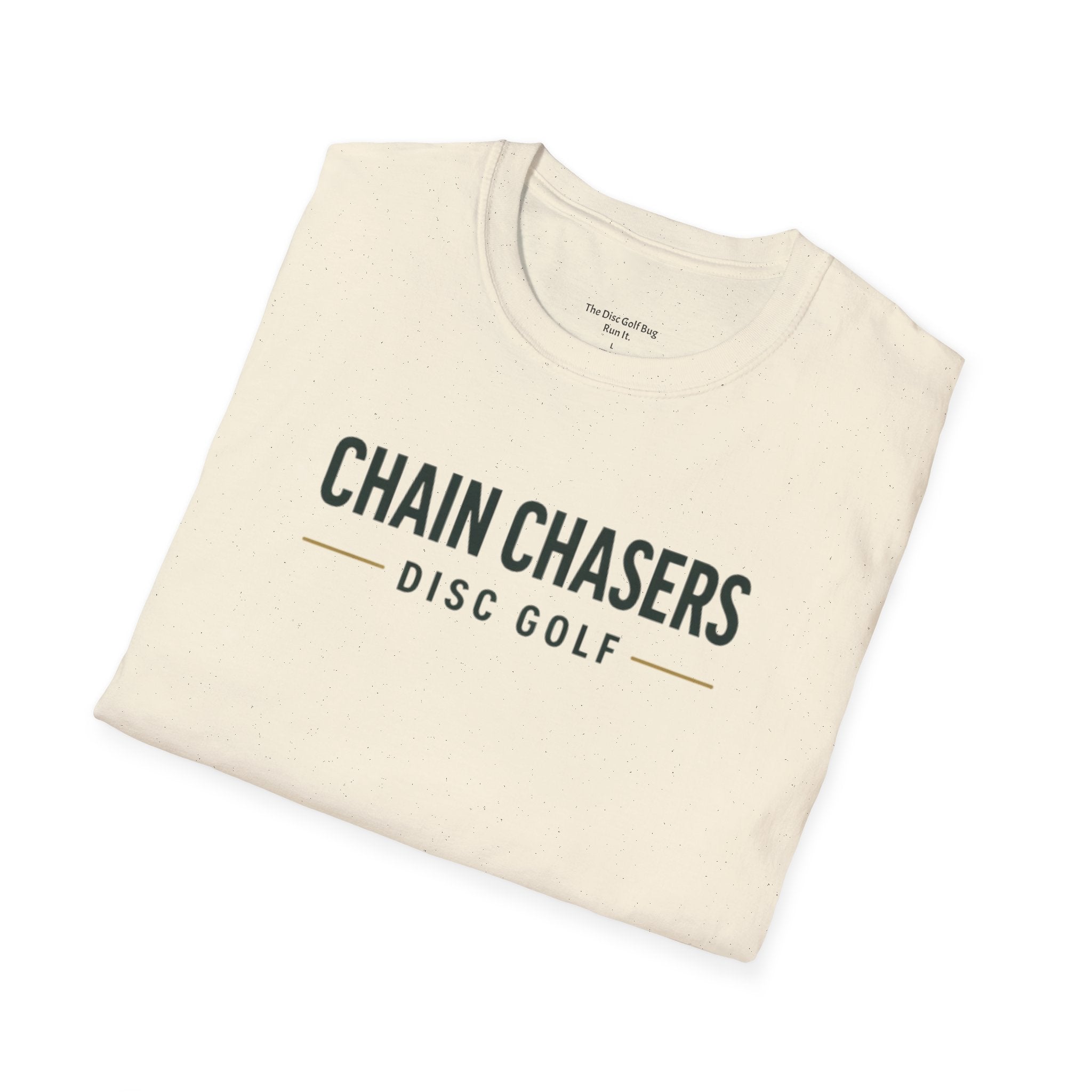 Chain Chasers Disc Golf Shirt – Minimal Chest Logo Tee