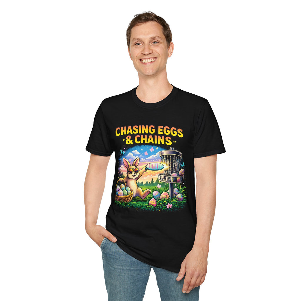 Chasing Eggs & Chains Tee