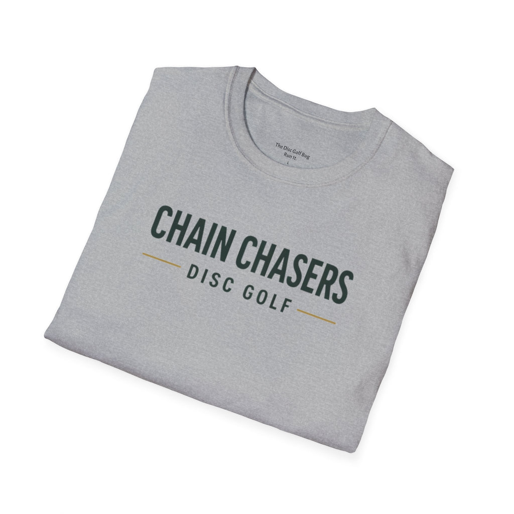 Chain Chasers Disc Golf Shirt – Minimal Chest Logo Tee