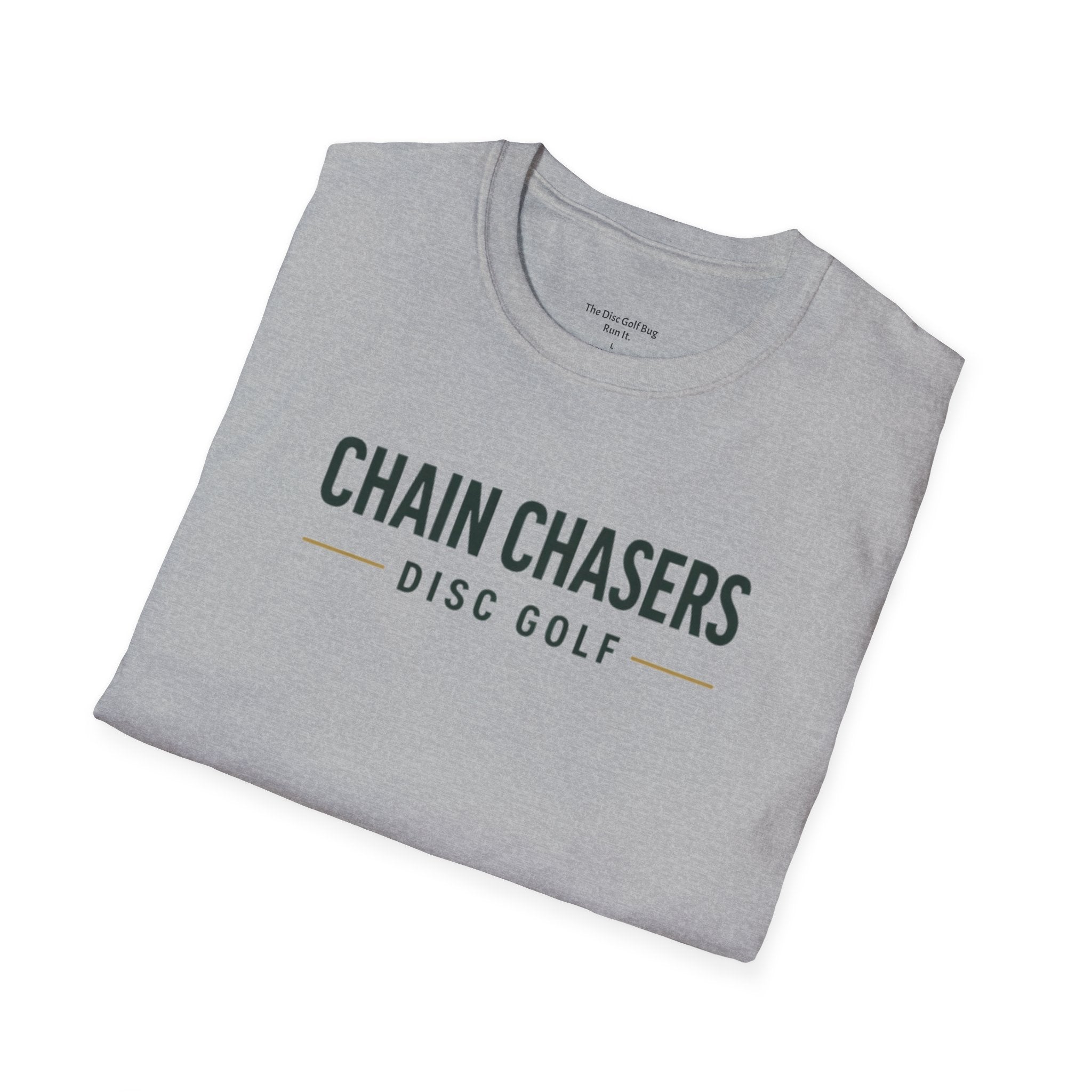 Chain Chasers Disc Golf Shirt – Minimal Chest Logo Tee