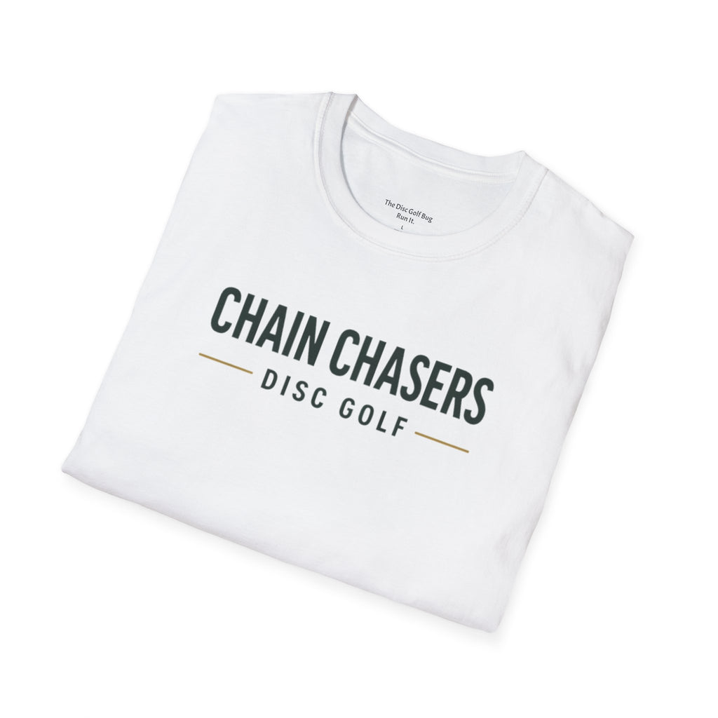 Chain Chasers Disc Golf Shirt – Minimal Chest Logo Tee