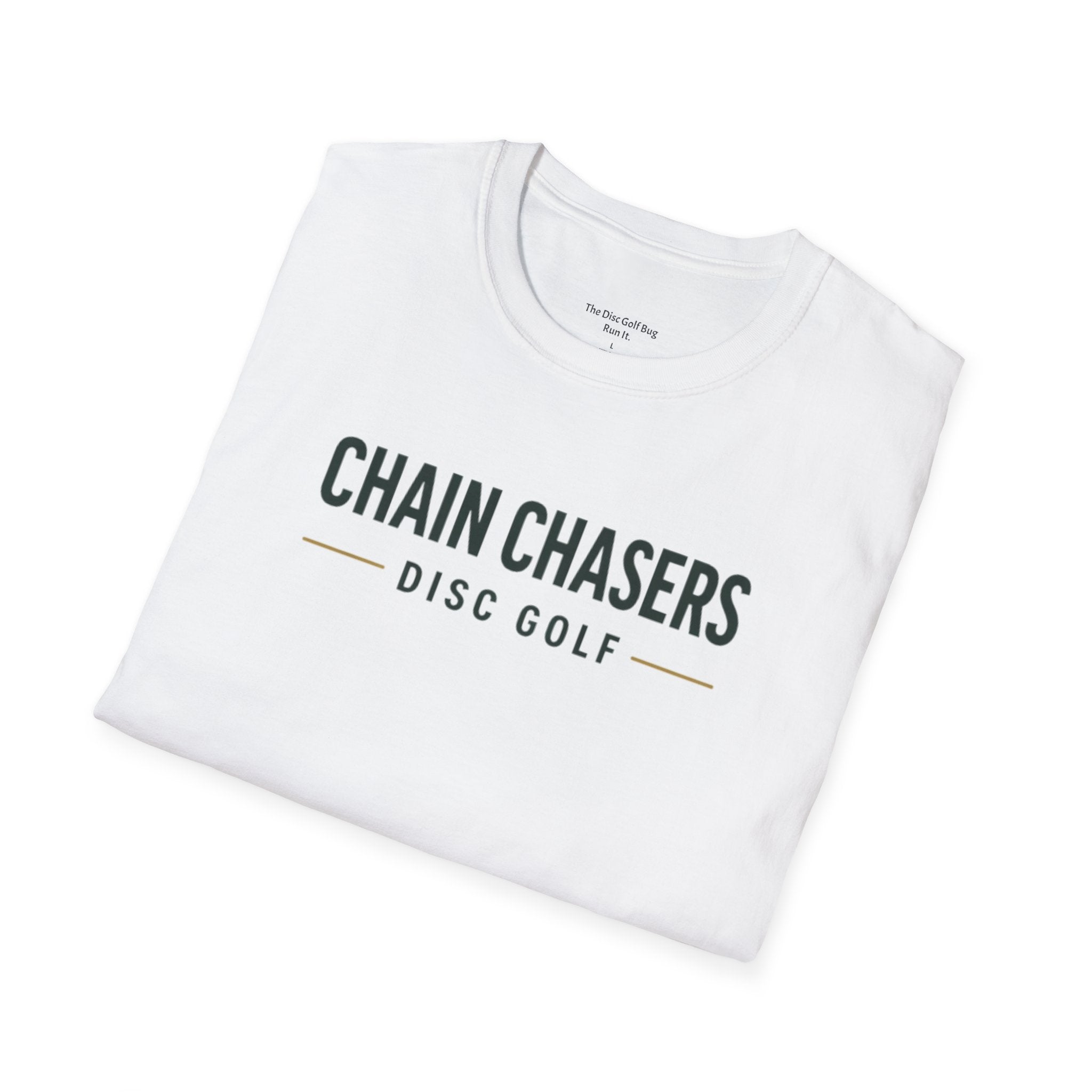 Chain Chasers Disc Golf Shirt – Minimal Chest Logo Tee