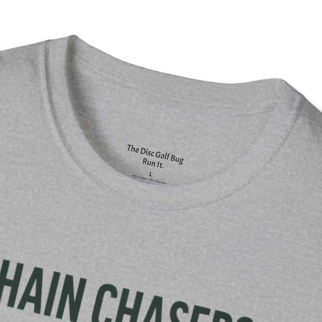 Chain Chasers Disc Golf Shirt – Minimal Chest Logo Tee