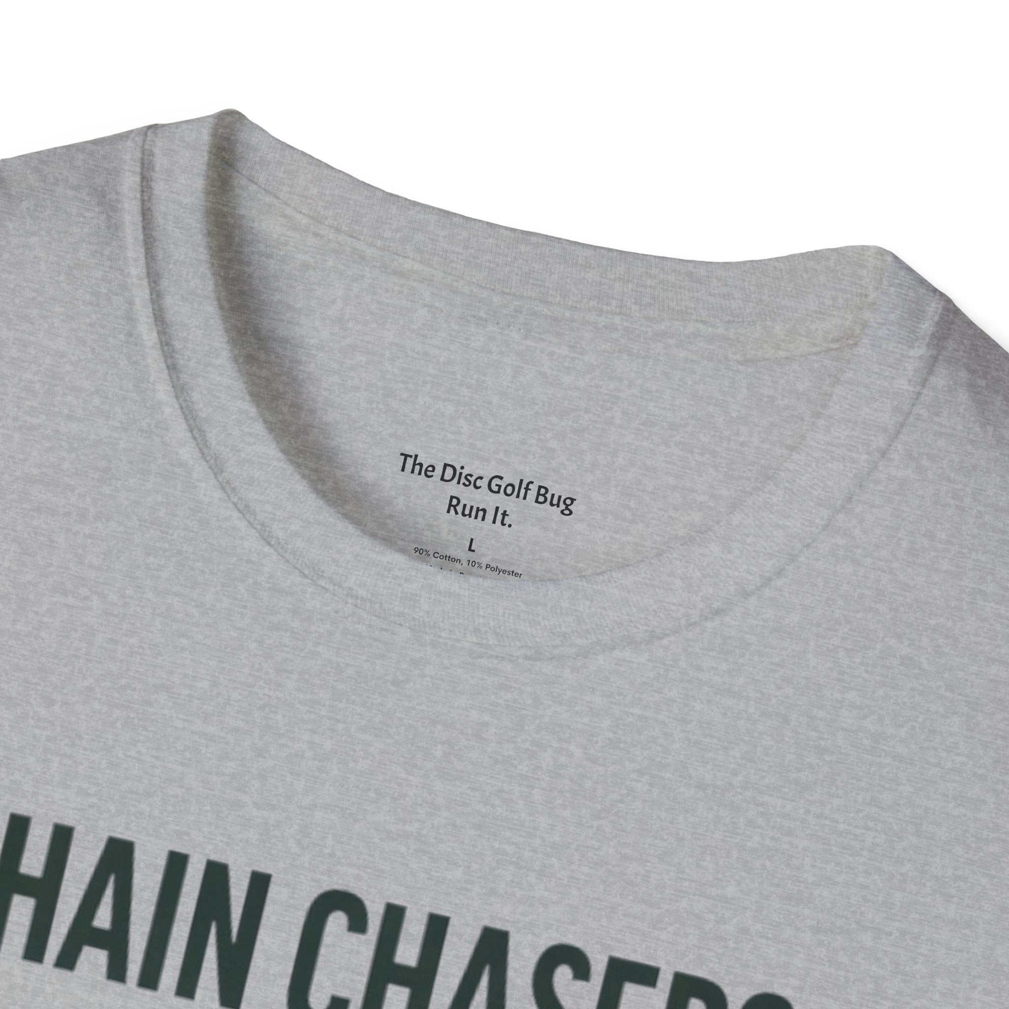 Chain Chasers Disc Golf Shirt – Minimal Chest Logo Tee