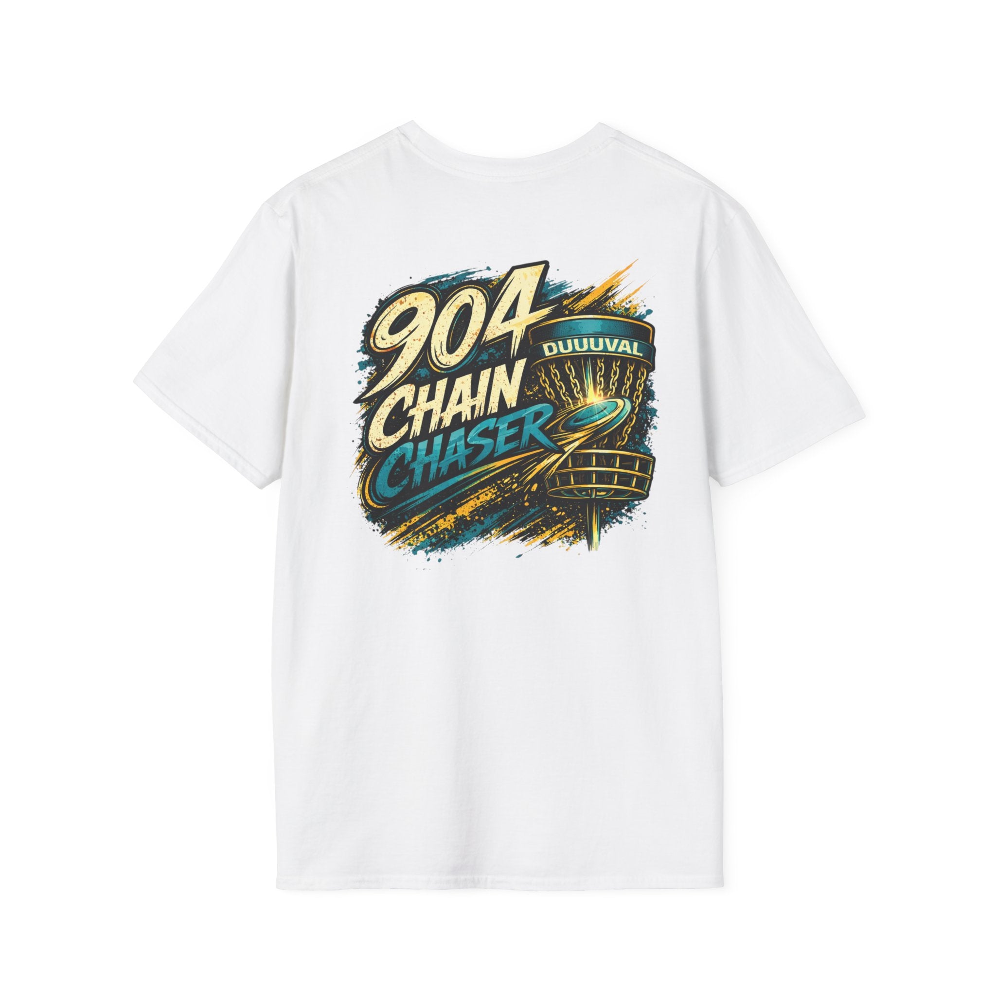 904 Chain Chaser Tee – Duuuval Disc Golf Shirt | Built for Players Who Run It