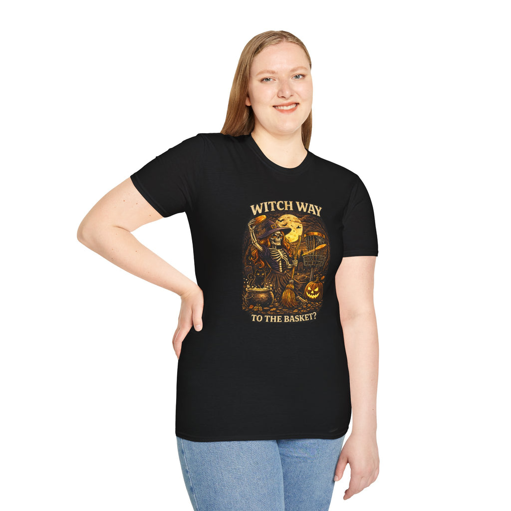 Witch Way to the Basket? Disc Golf Halloween Tee