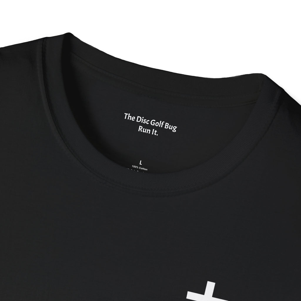 Christian Disc Golf T-Shirt — “Chasing Chains. Trusting Jesus.”