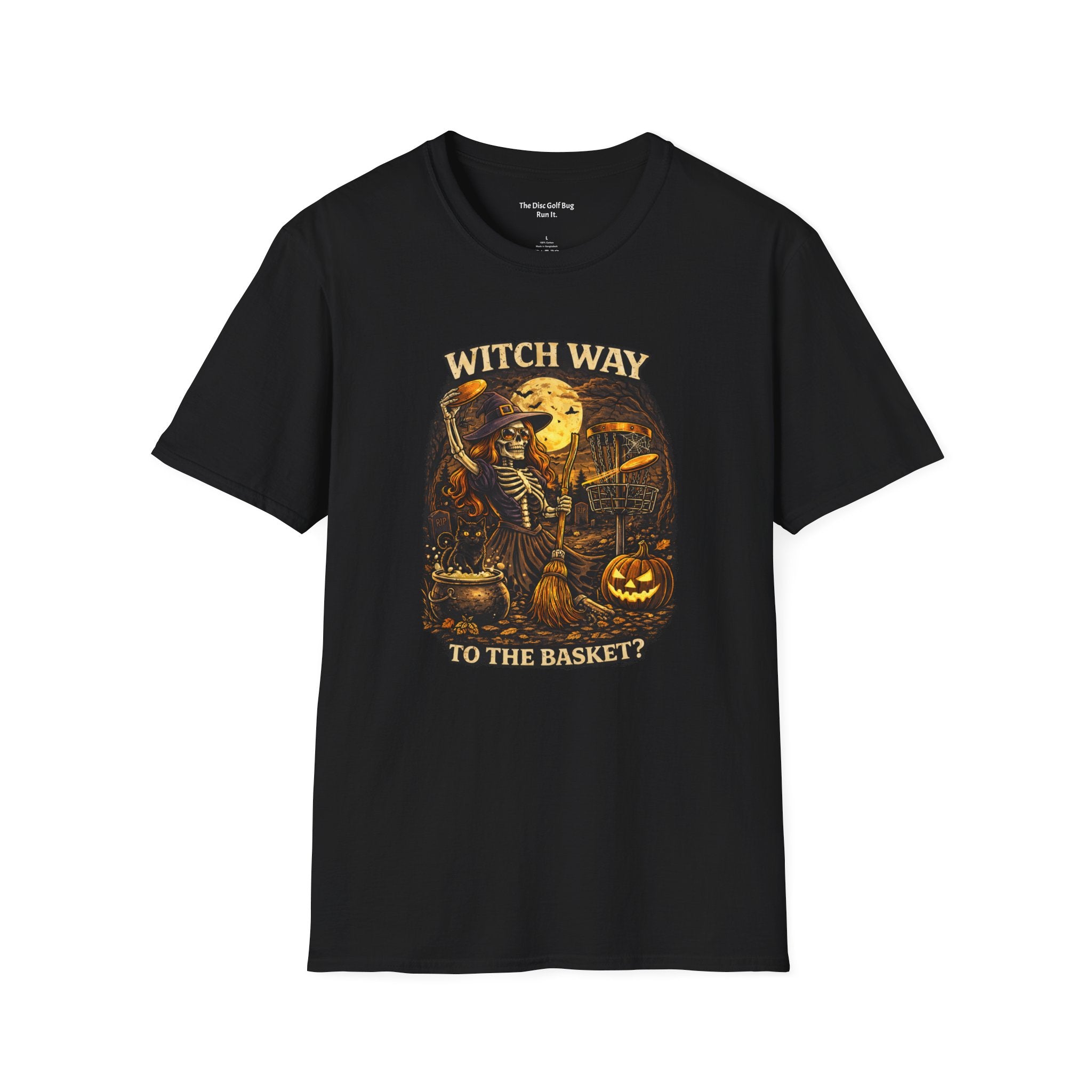Witch Way to the Basket? Disc Golf Halloween Tee