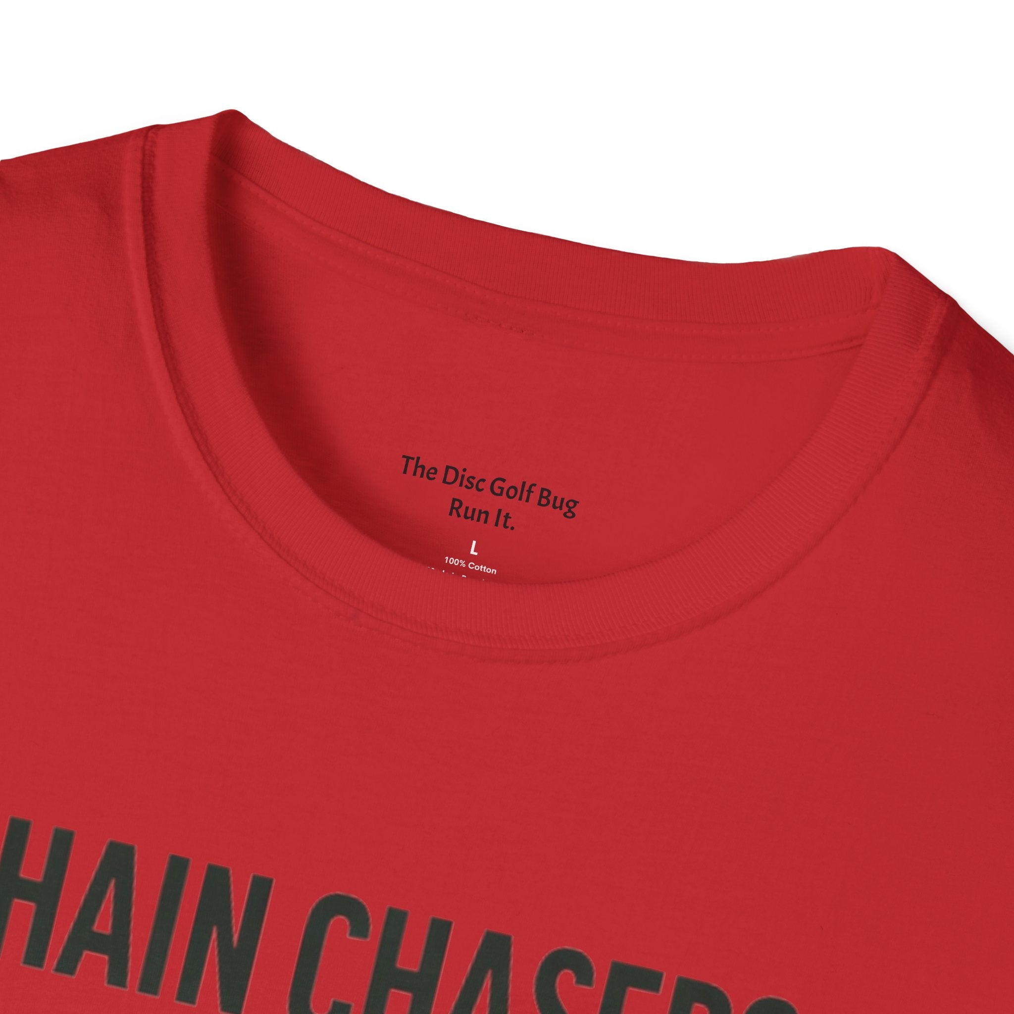 Chain Chasers Disc Golf Shirt – Minimal Chest Logo Tee