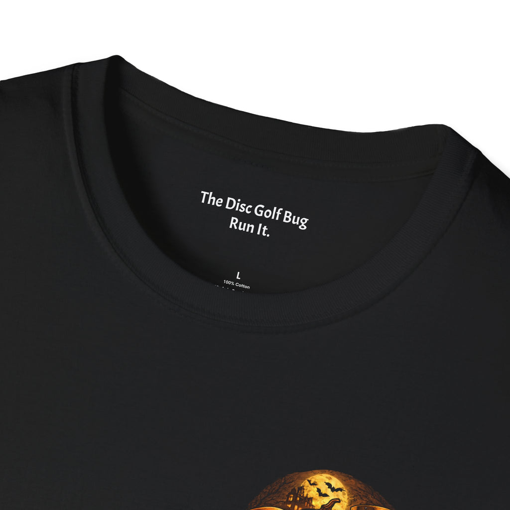Disc or Treat Shirt – Halloween Disc Golf Tee | Funny Spooky Disc Golfer Shirt | Pumpkin Disc Golf Graphic Tee